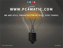 Tablet Screenshot of pc4matic.com